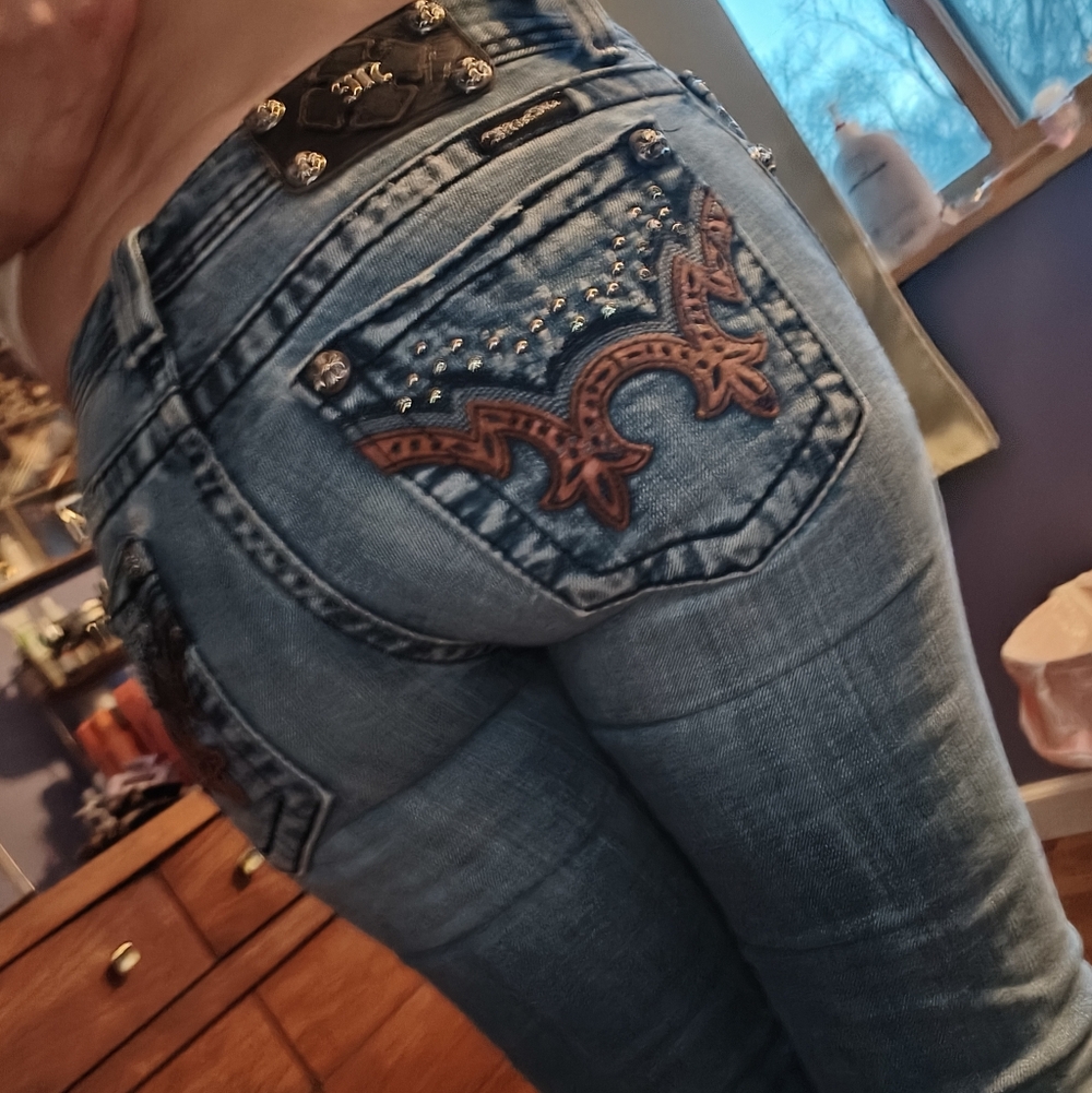 Miss Me Low Rise Bootcut Jeans